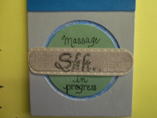 Massage in Progress